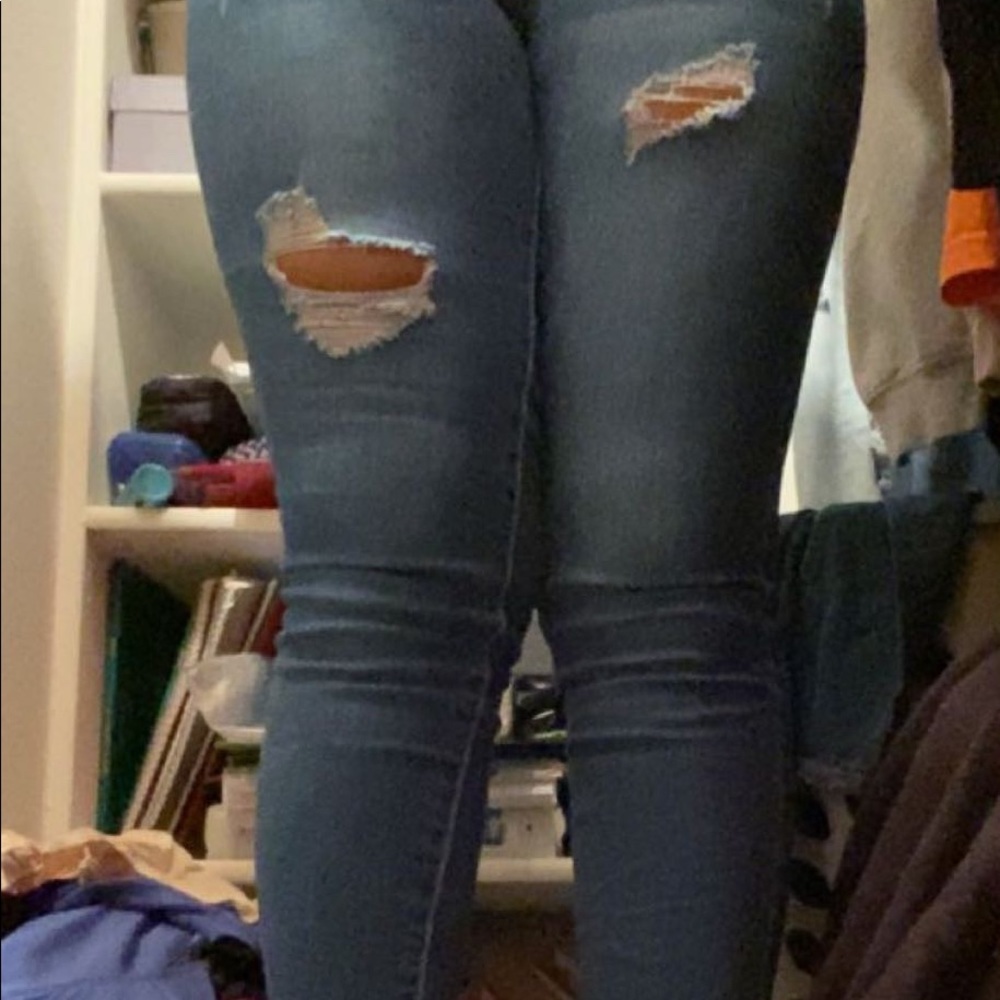 Distressed Jeans